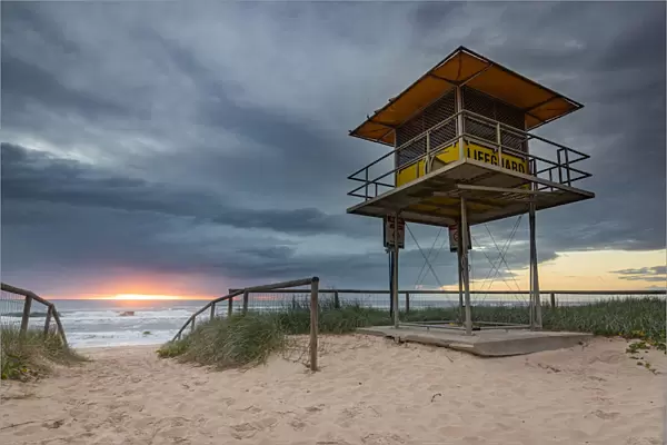 Broadbeach Sunrise Over The Beach, Gold Coast