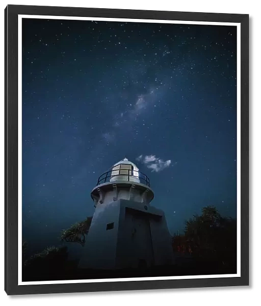 Milky Way over Fingal Head Lighthouse, New South Wales, Australia