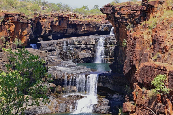 Mitchell Falls in the Kimberley Region of North-West Australia