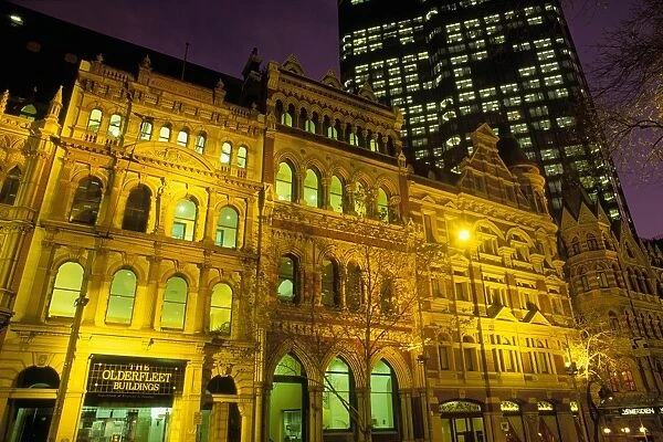 Olderfleet Building and Rialto, Melbourne