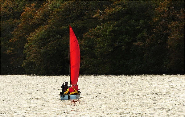 Sailing on Lake Windemere
