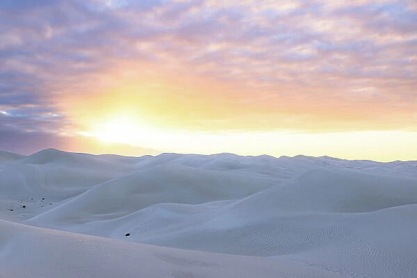 Sunrise over Yanerbie Sand Dunes