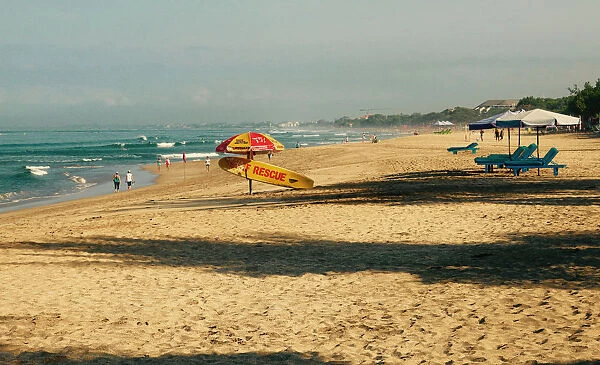 Surf Rescue at a Bali Beach