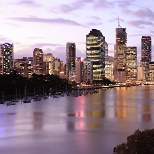 Brisbane Skyline, Queensland, Australia