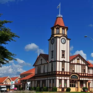 Center town of Rotorua