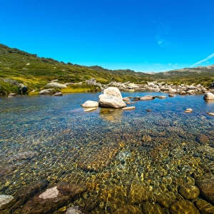 Clear water in Kosciuszko National Park