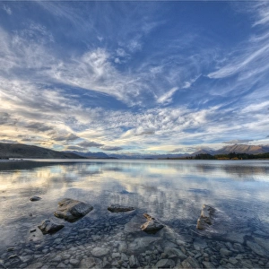 Lake Tekapo, Canterbury plains, south island, New Zealand