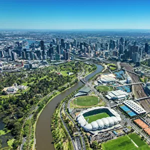 Australian Landmarks Framed Print Collection: Melbourne Cricket Ground (MCG)
