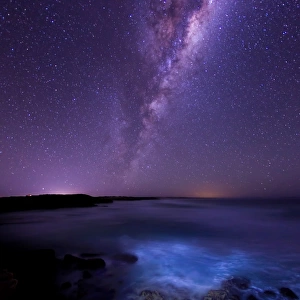 Milky Way over the Southern Ocean. Australia