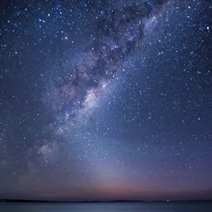 Milky Way over Southern Ocean. South Australia