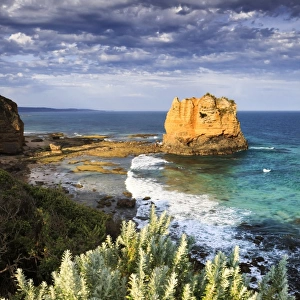 Spectacular rocks formation in the Ocean at Aireys inlet, Great Ocean Road, Victoria, Australia