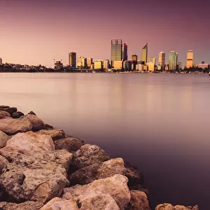 Sunset over Perth