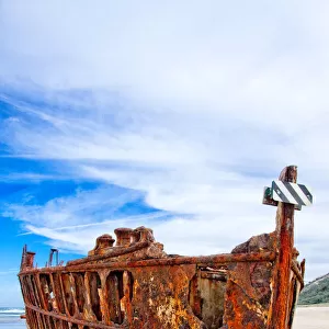Wreck of the Maheno on Fraser Island