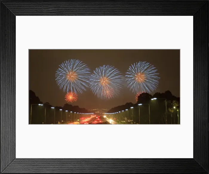 Framed Print : Bright Lights, Big City