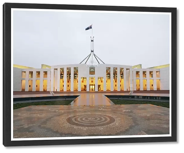 Parliament Building in Canberra