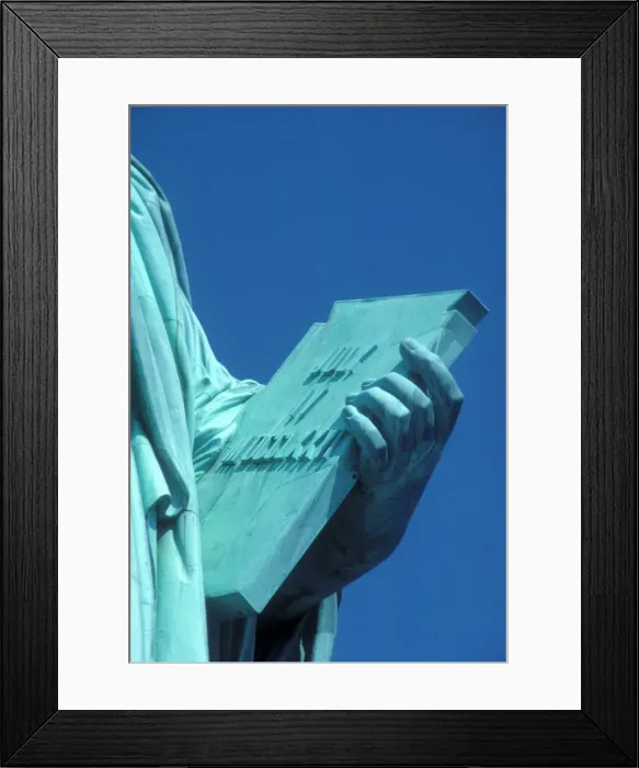 Framed Print : Liberty Tablet 1776