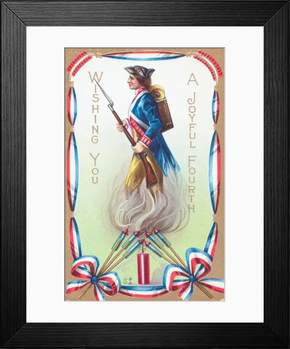 Framed Print : Fourth Of July Framed Print : Fourth Of July