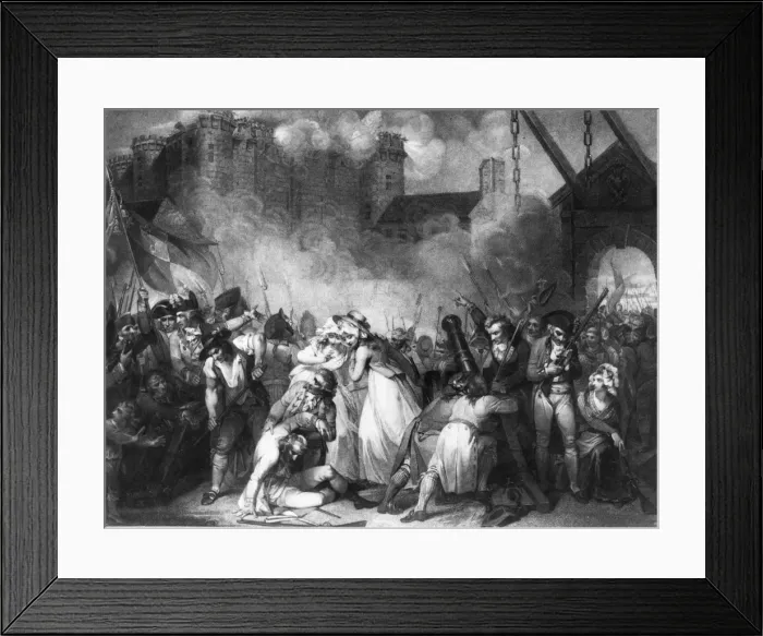 Framed Print : Bastille Capture