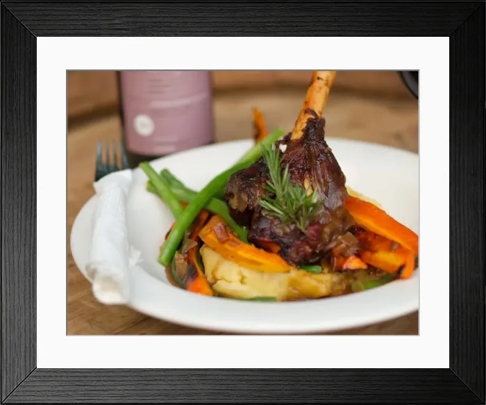 Framed Print : Lamb Shank Framed Print : Lamb Shank