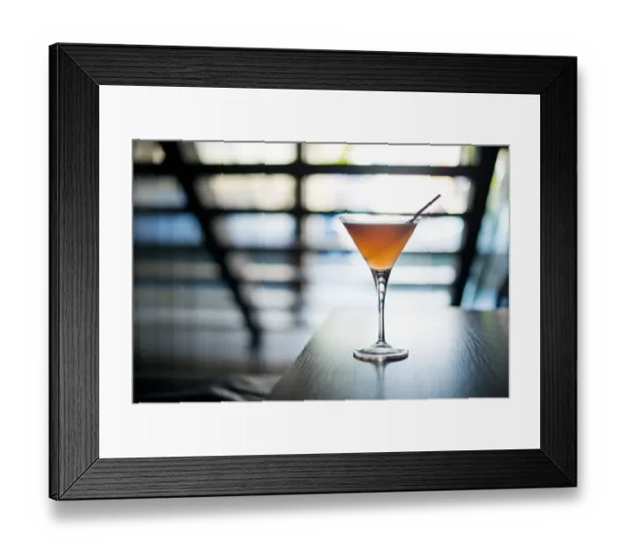 Framed Print : cocktail