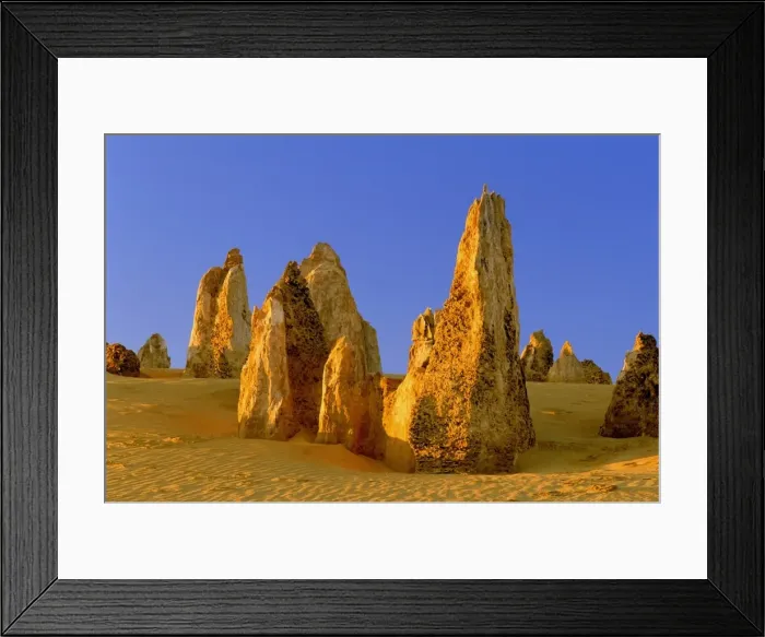Framed Print : Australia, Western Australia, Nambung National Park, The Pinnacles Framed Print : Australia, Western Australia, Nambung National Park, The Pinnacles