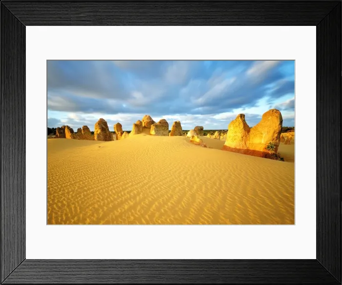 Framed Print : Pinnacles Desert Framed Print : Pinnacles Desert
