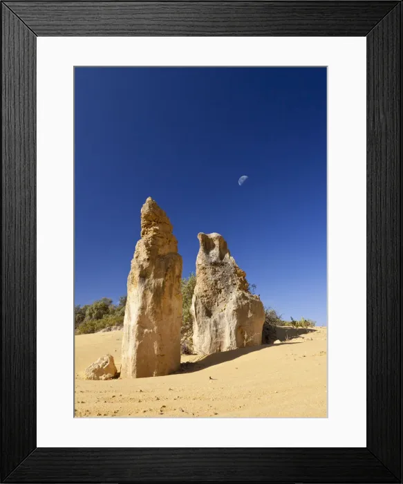 Framed Print : pinnacles