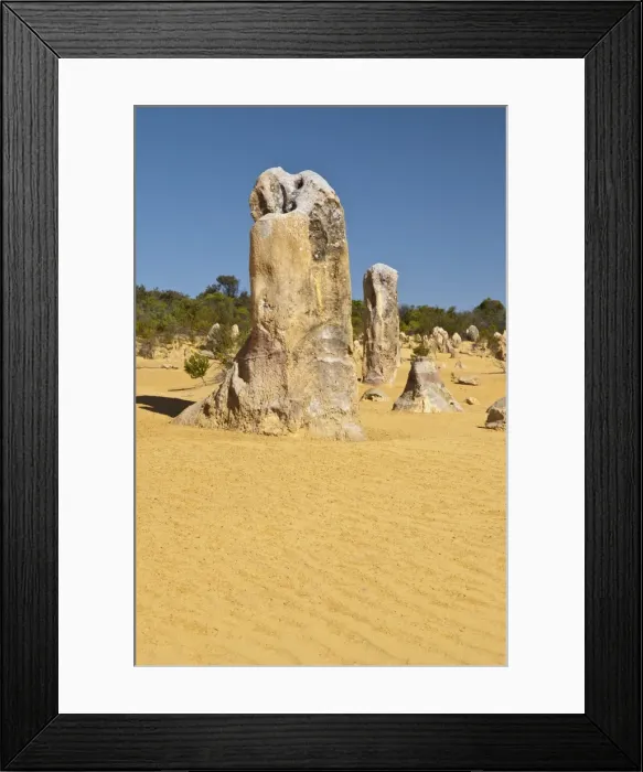 Framed Print : pinnacles