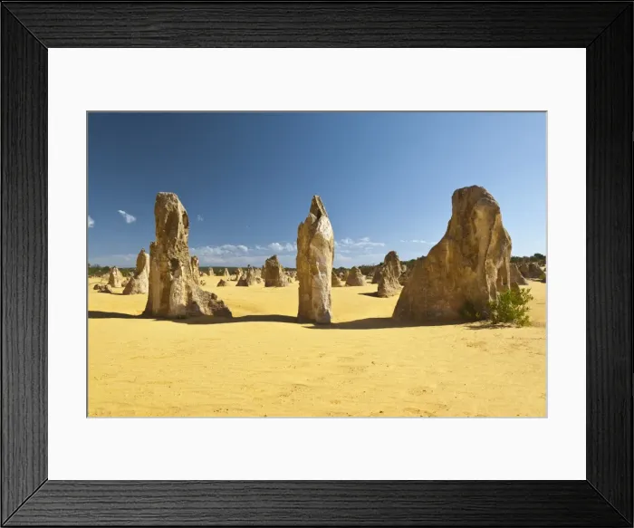 Framed Print : pinnacles