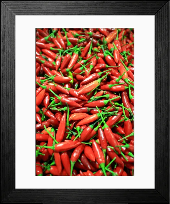 Framed Print : Red Chili Framed Print : Red Chili