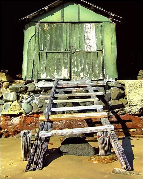 Old Green Boat Shed