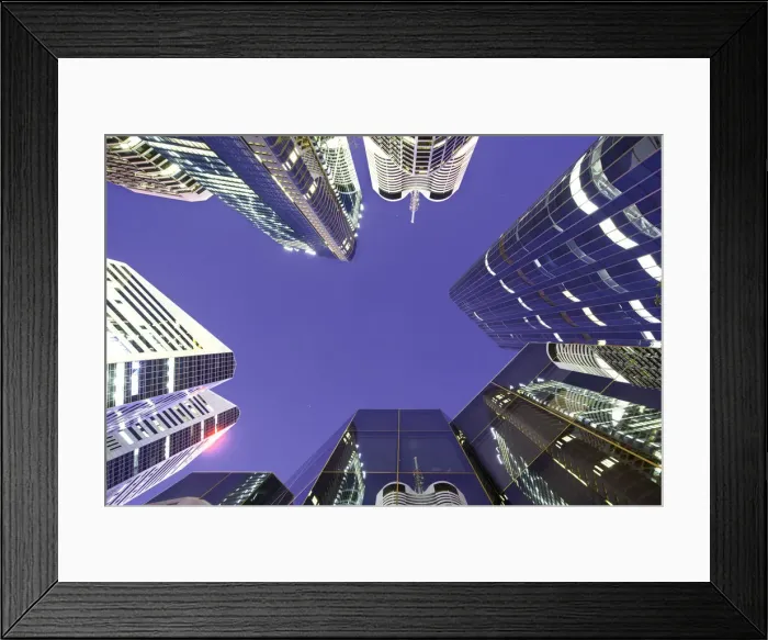 Framed Print : Looking up