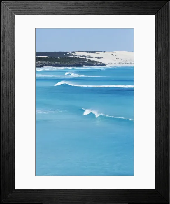 Framed Print : Pristine water at Sleaford Bay