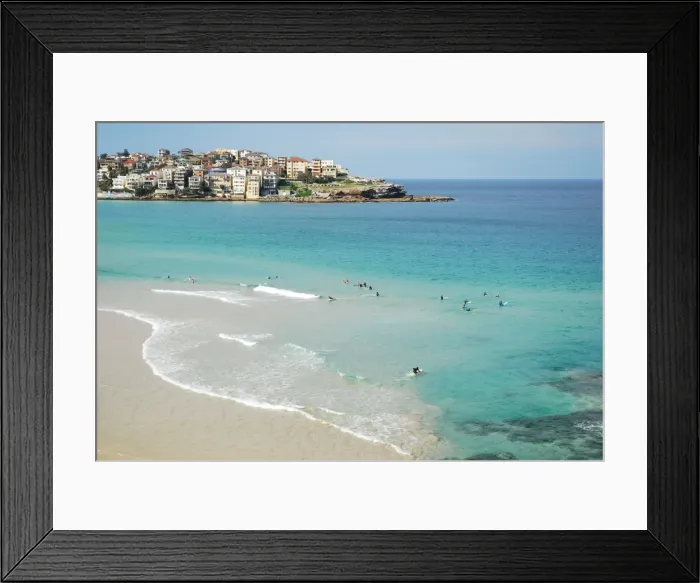 Framed Print : Bondi beach, Australia
