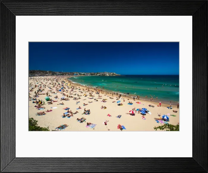 Framed Print : Bondi Beach, Sydney, Australia Framed Print : Bondi Beach, Sydney, Australia