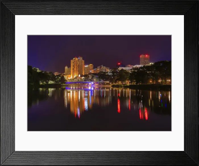 Framed Print : Adelaide reflected in the river Torrens Framed Print : Adelaide reflected in the river Torrens