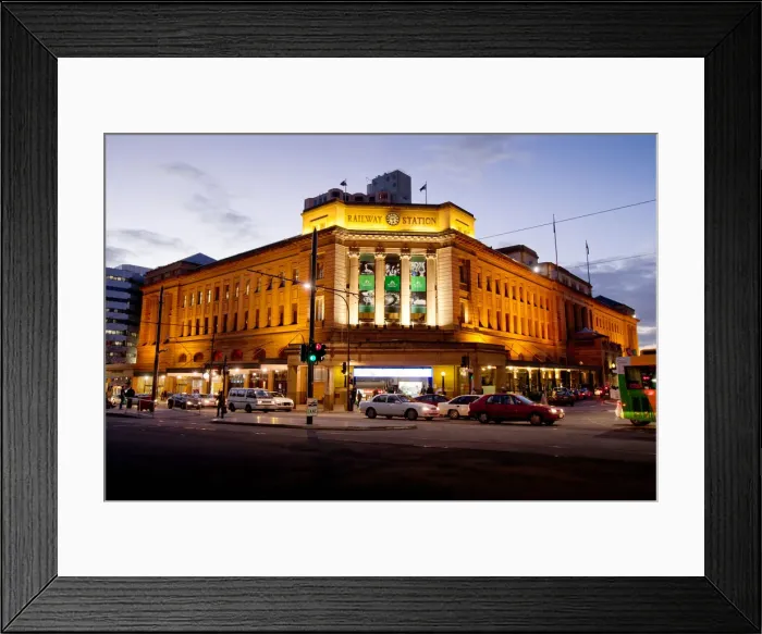 Framed Print : Adelaide railway station Framed Print : Adelaide railway station