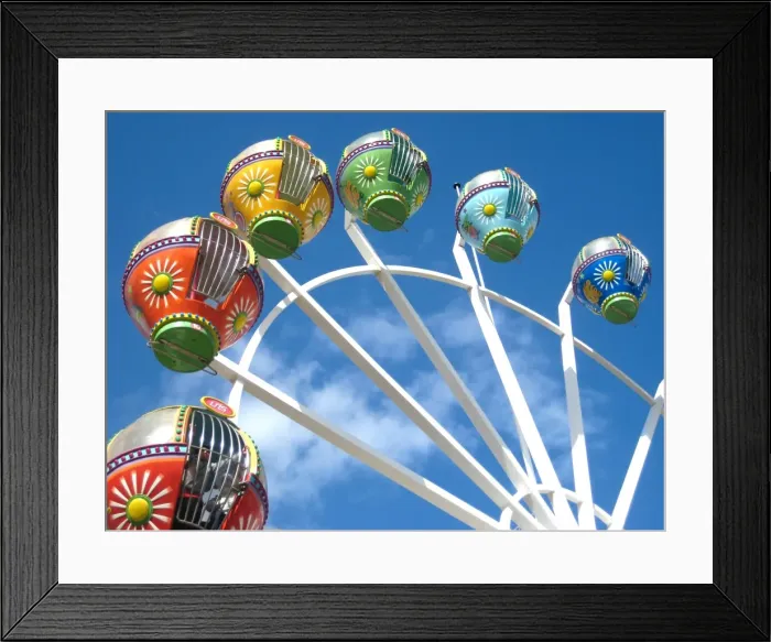 Framed Print : Ferris wheel Framed Print : Ferris wheel