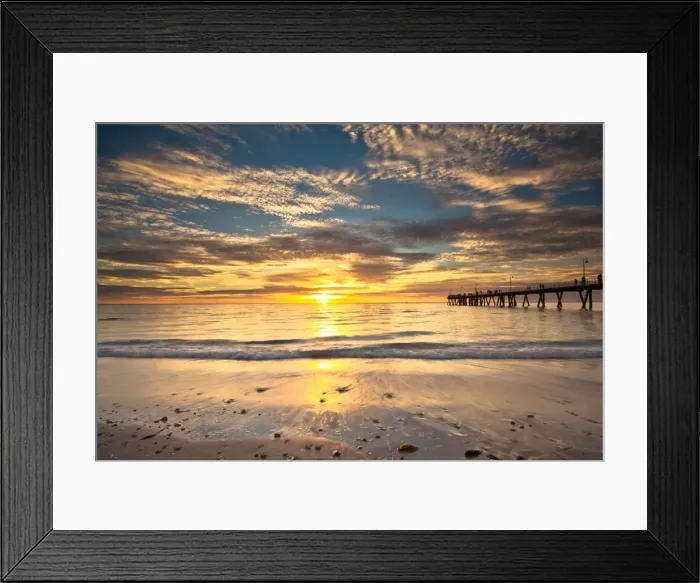 Framed Print : Henley Beach Framed Print : Henley Beach