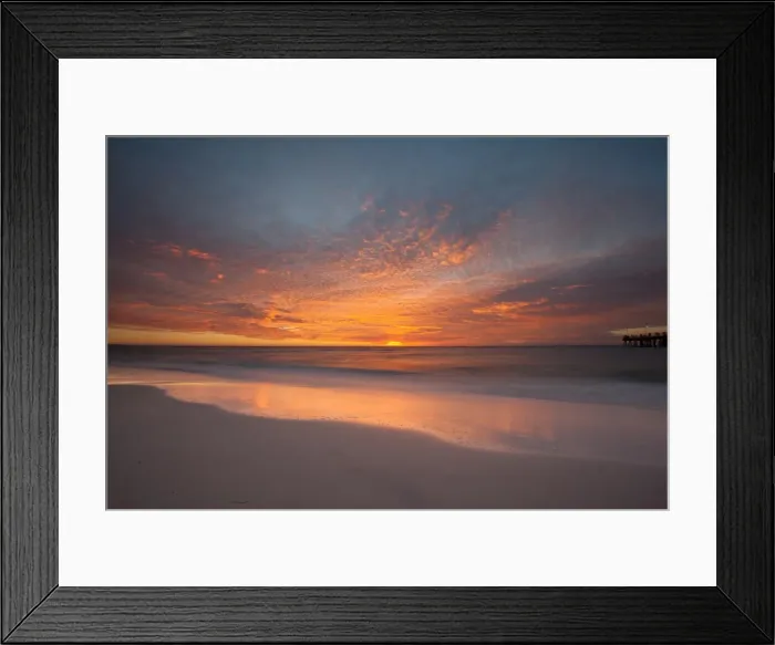 Framed Print : Henley Beach