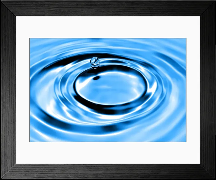 Framed Print : Aqueous orbit Framed Print : Aqueous orbit