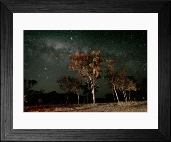 Framed Print : Back under the Australian starry nights Framed Print : Back under the Australian starry nights