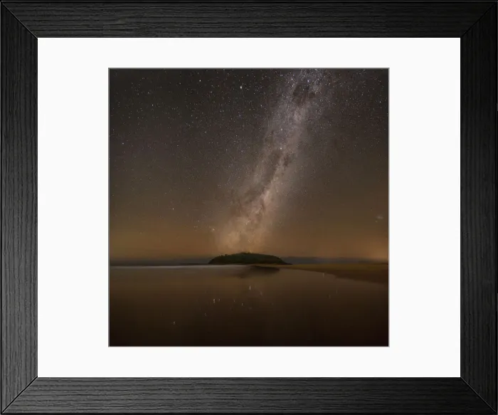 Framed Print : Island Milkyway