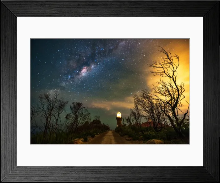 Framed Print : Surreal Milky Way Framed Print : Surreal Milky Way