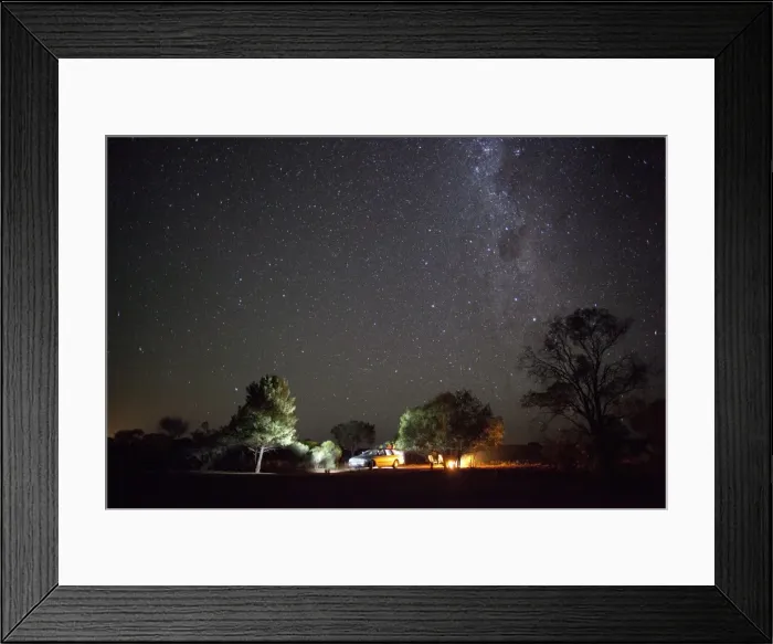 Framed Print : Camping under the stars Framed Print : Camping under the stars