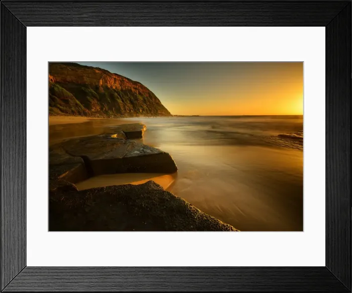 Framed Print : Morning glow