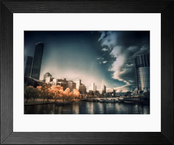 Framed Print : Melbourne cityscape Framed Print : Melbourne cityscape