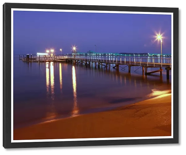 Port Lincoln town jetty. South Australia