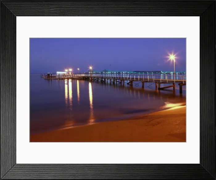 Framed Print : Port Lincoln town jetty. South Australia Framed Print : Port Lincoln town jetty. South Australia