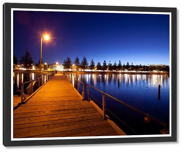 Port Lincoln Town Jetty, Eyre Peninsula. South Australia